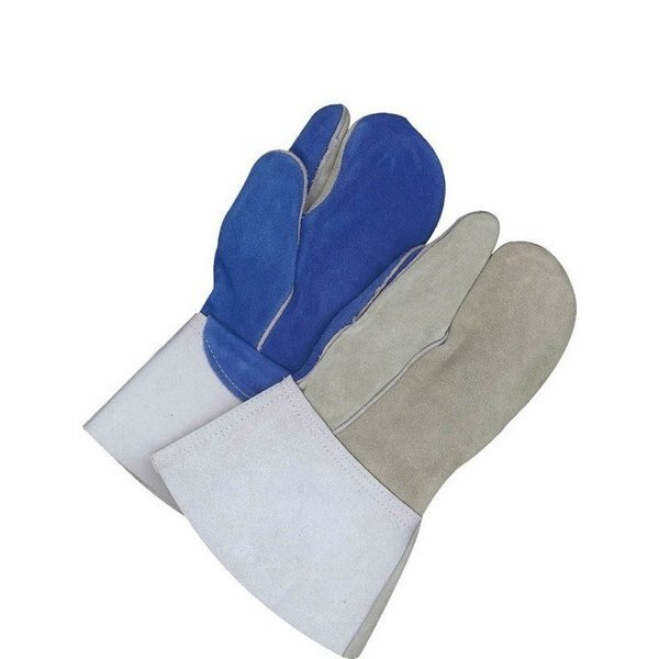 Lined Split Cowhide Welding Mitt, PR, Universal PR, Bdg, Mfr#: 64-9-666B-1-7